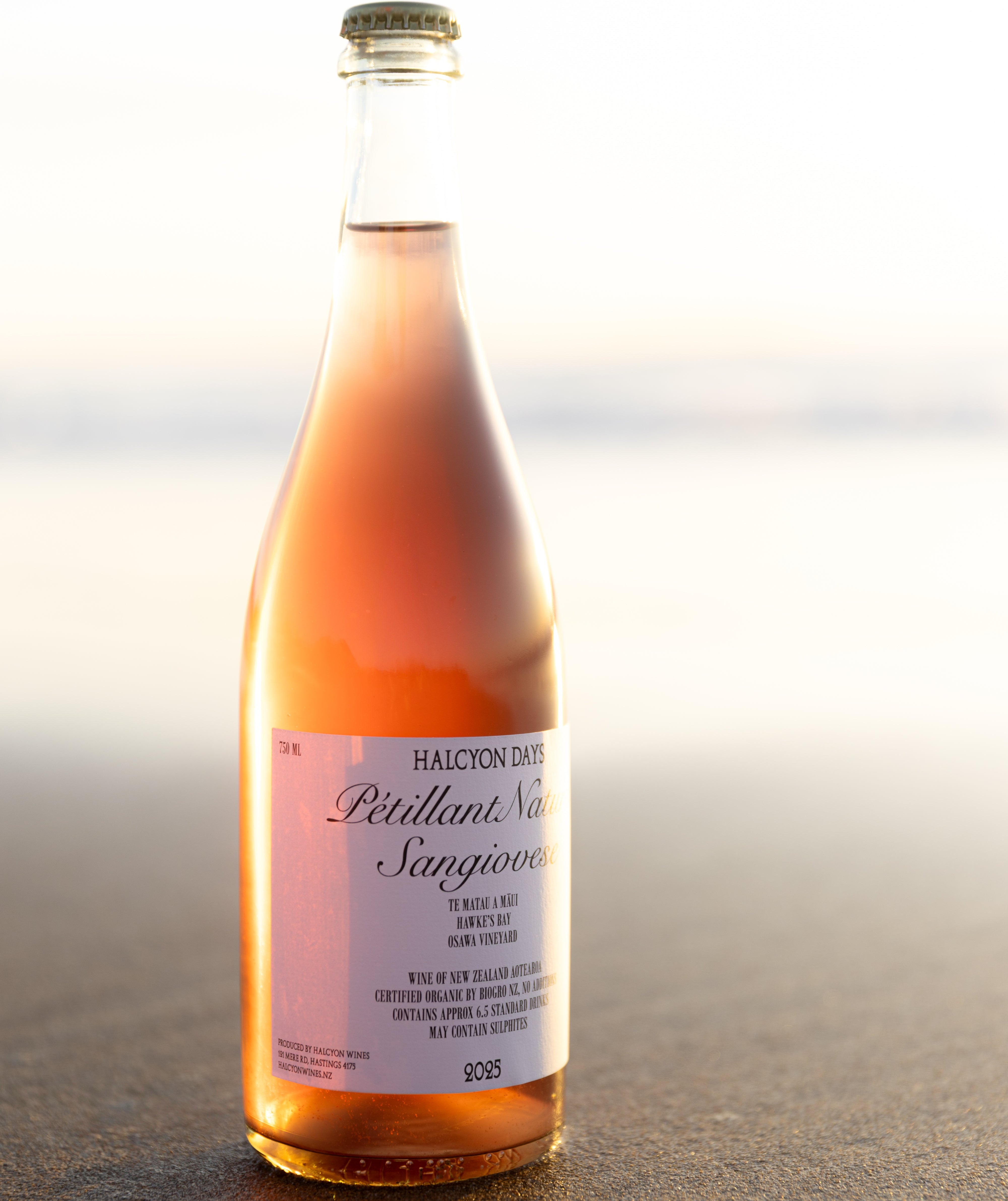 Halcyon Days 2025 Sangiovese Rose Pétillant Naturel