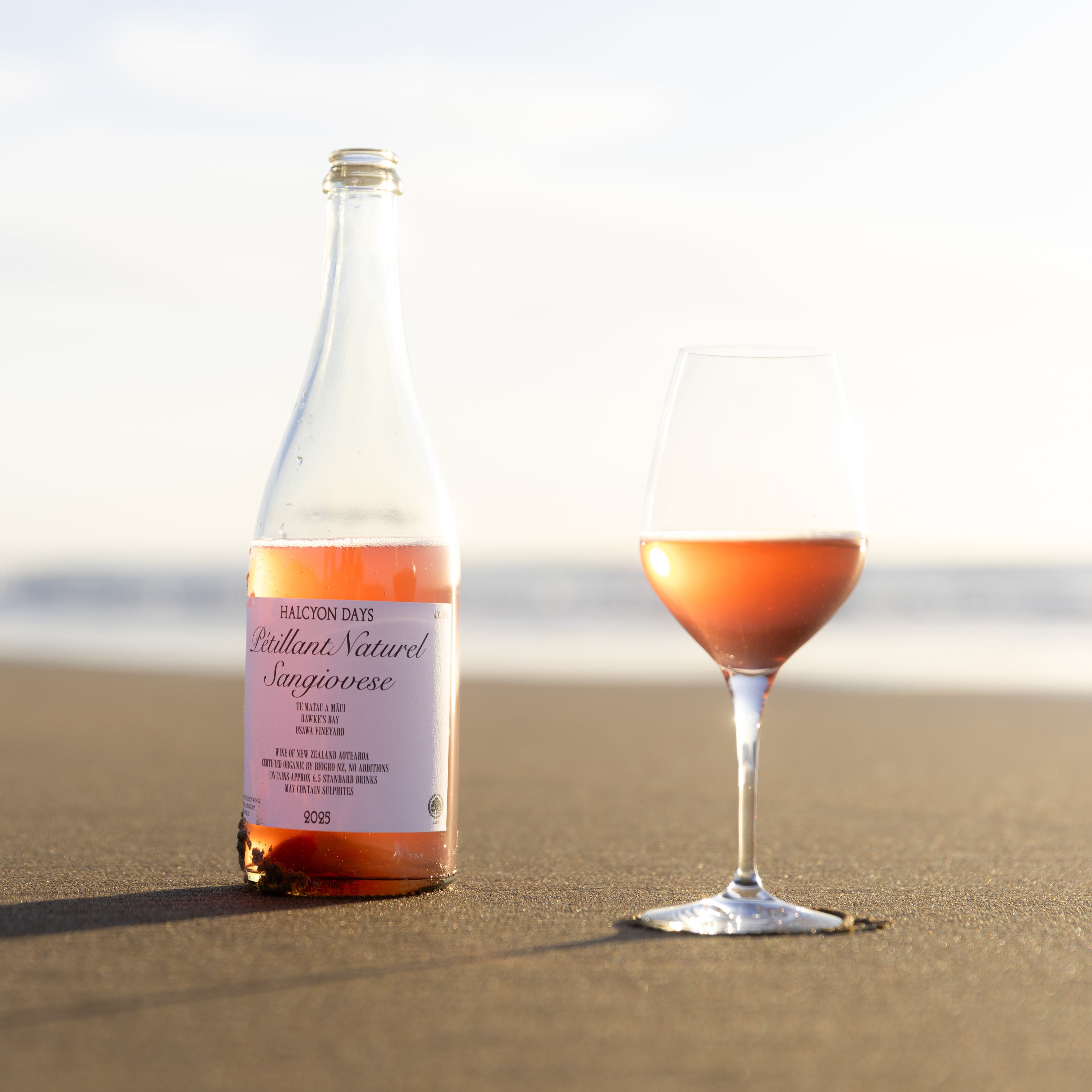 Halcyon Days 2025 Sangiovese Rose Pétillant Naturel