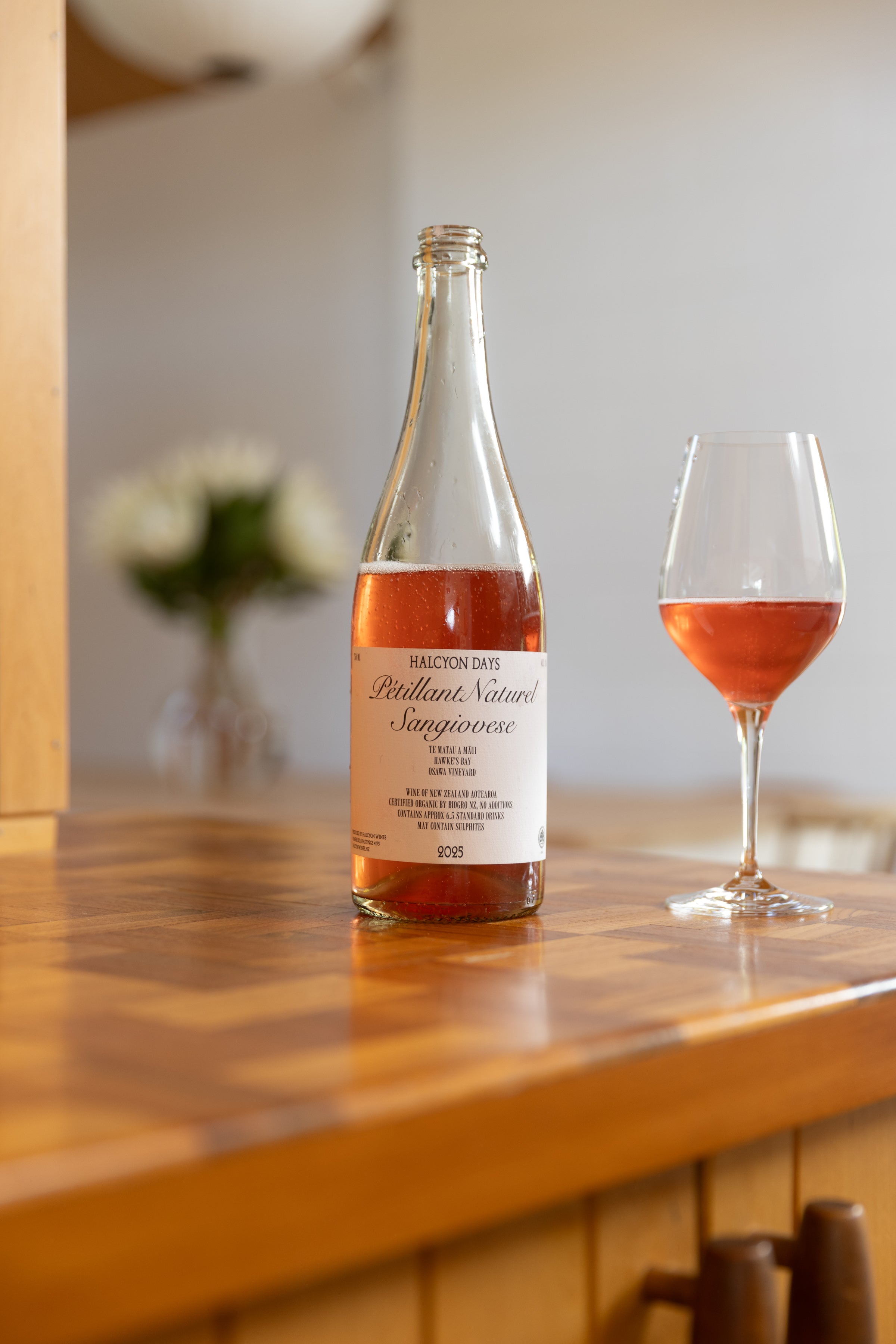 Halcyon Days 2025 Sangiovese Rose Pétillant Naturel